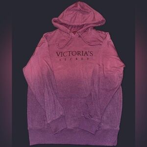 Victoria's Secret pink and Purple ombré Hoodie